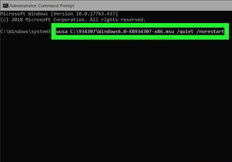 installing via PowerShell