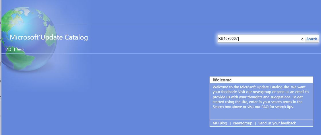 Downloading Updates from the Microsoft Update Catalog