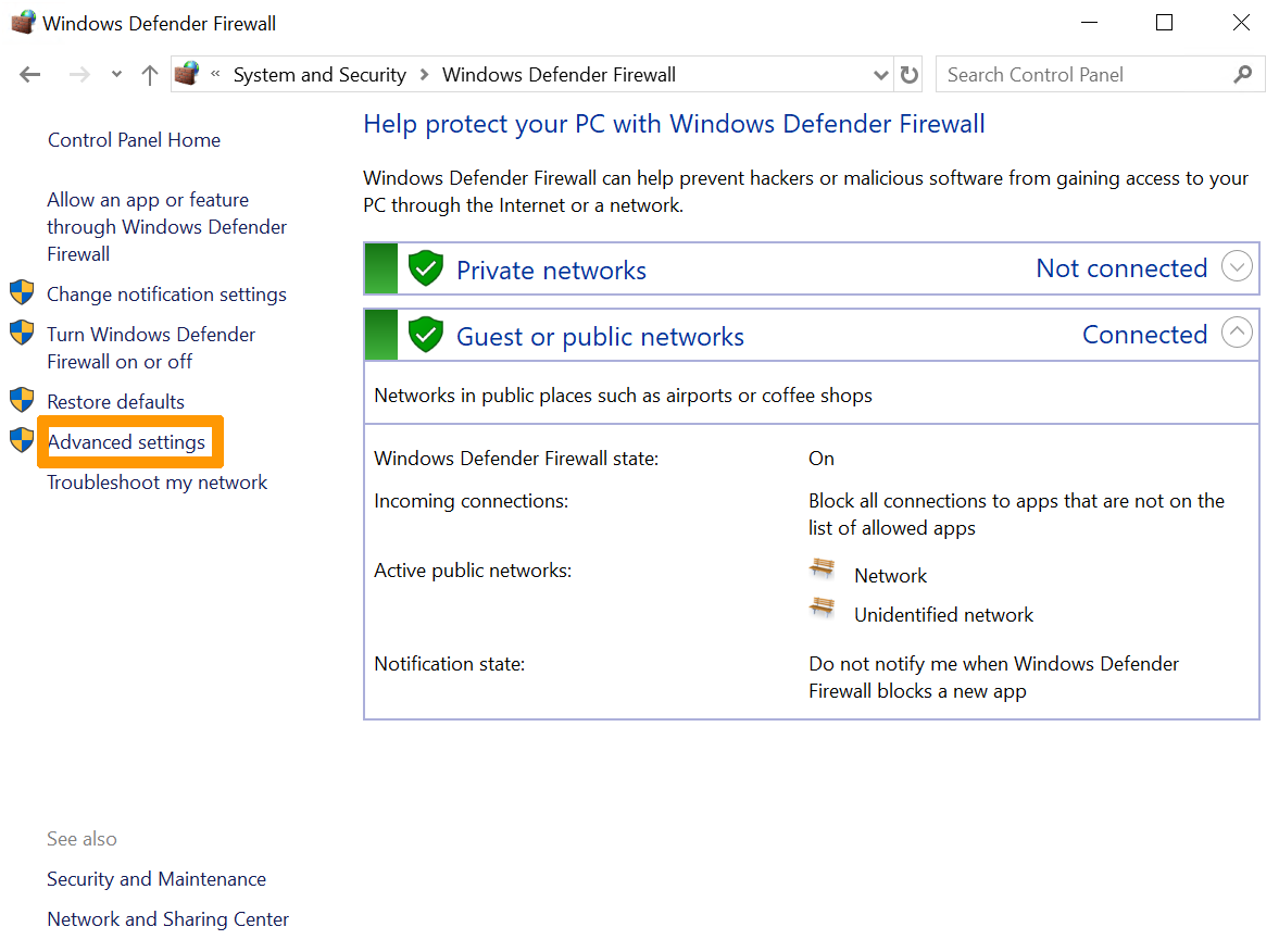 Windows Firewall Configuration for FiveM Servers