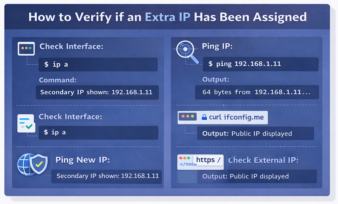 How to Verify if the IP Is Assigned Successfully