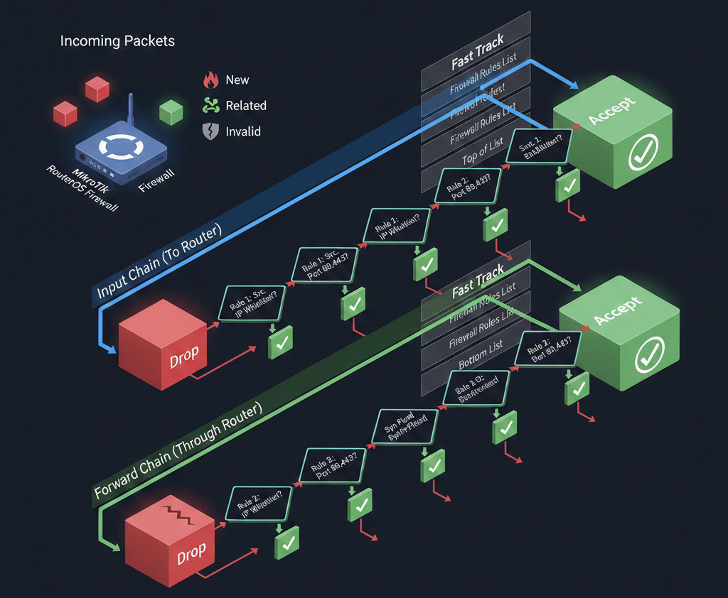 How the MikroTik Firewall Works