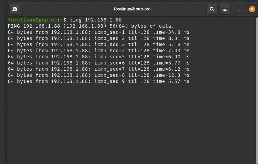 What is the ping Command in Linux