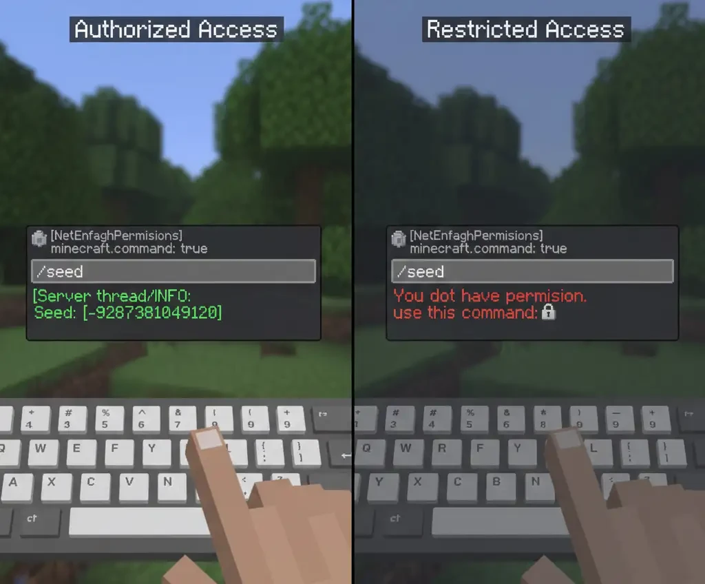 Using the seed Command In Game