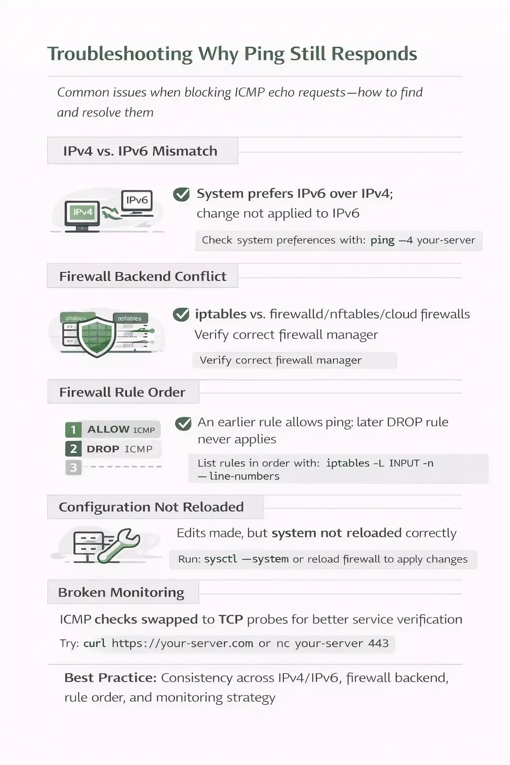 Troubleshooting When Ping Still Works