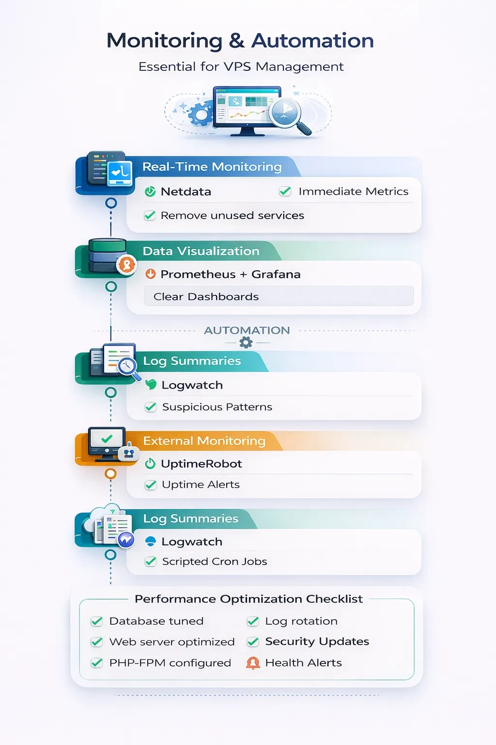 Monitoring & Automation for VPS Management