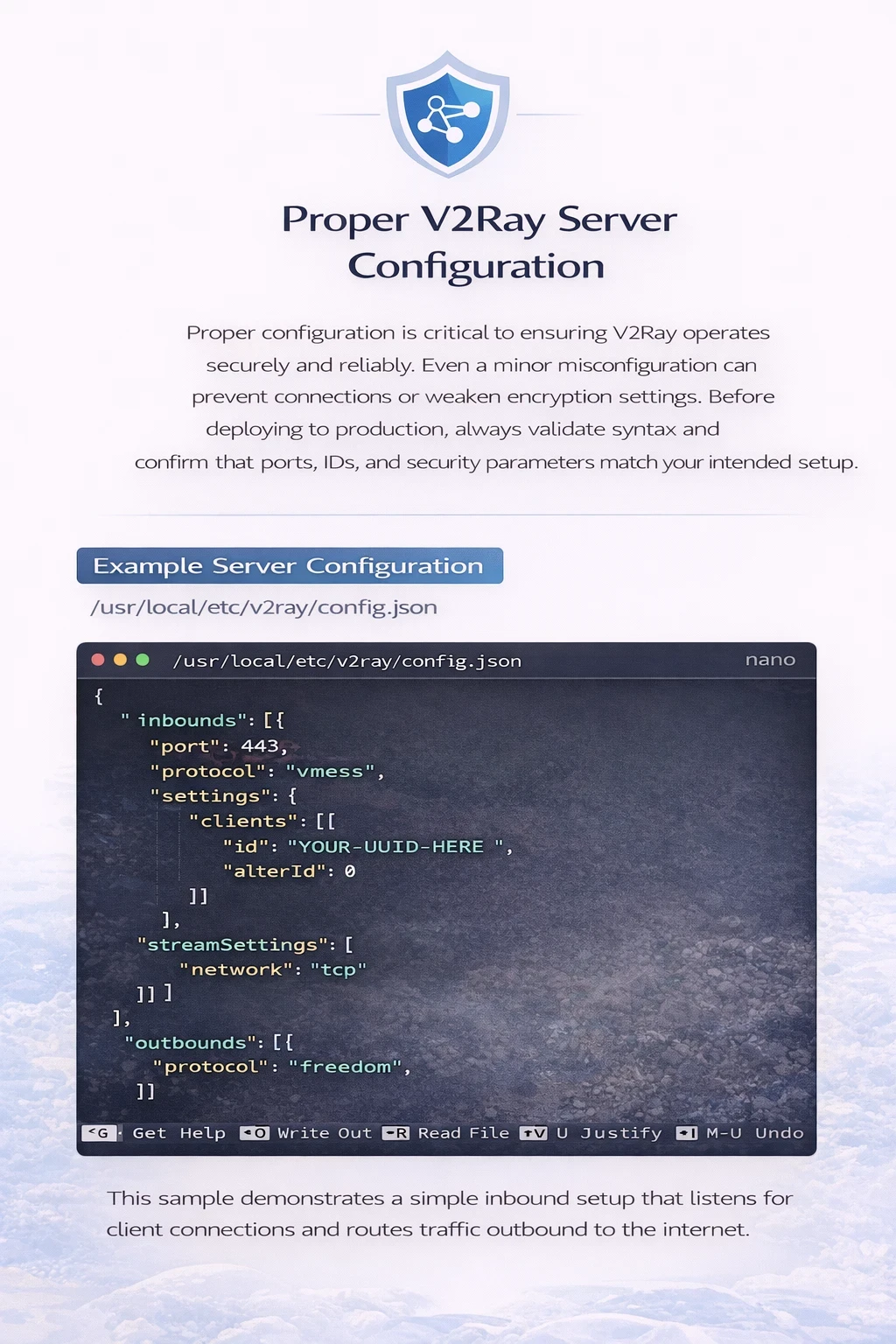Configuring V2Ray
