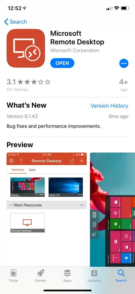 How to connect to RDP from iOS and iPhone