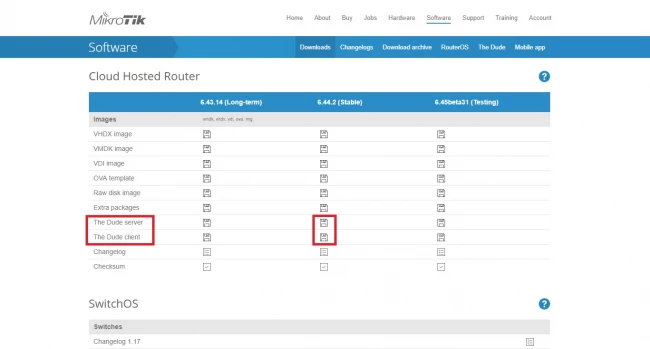 How to Install DUDE Server on MikroTik