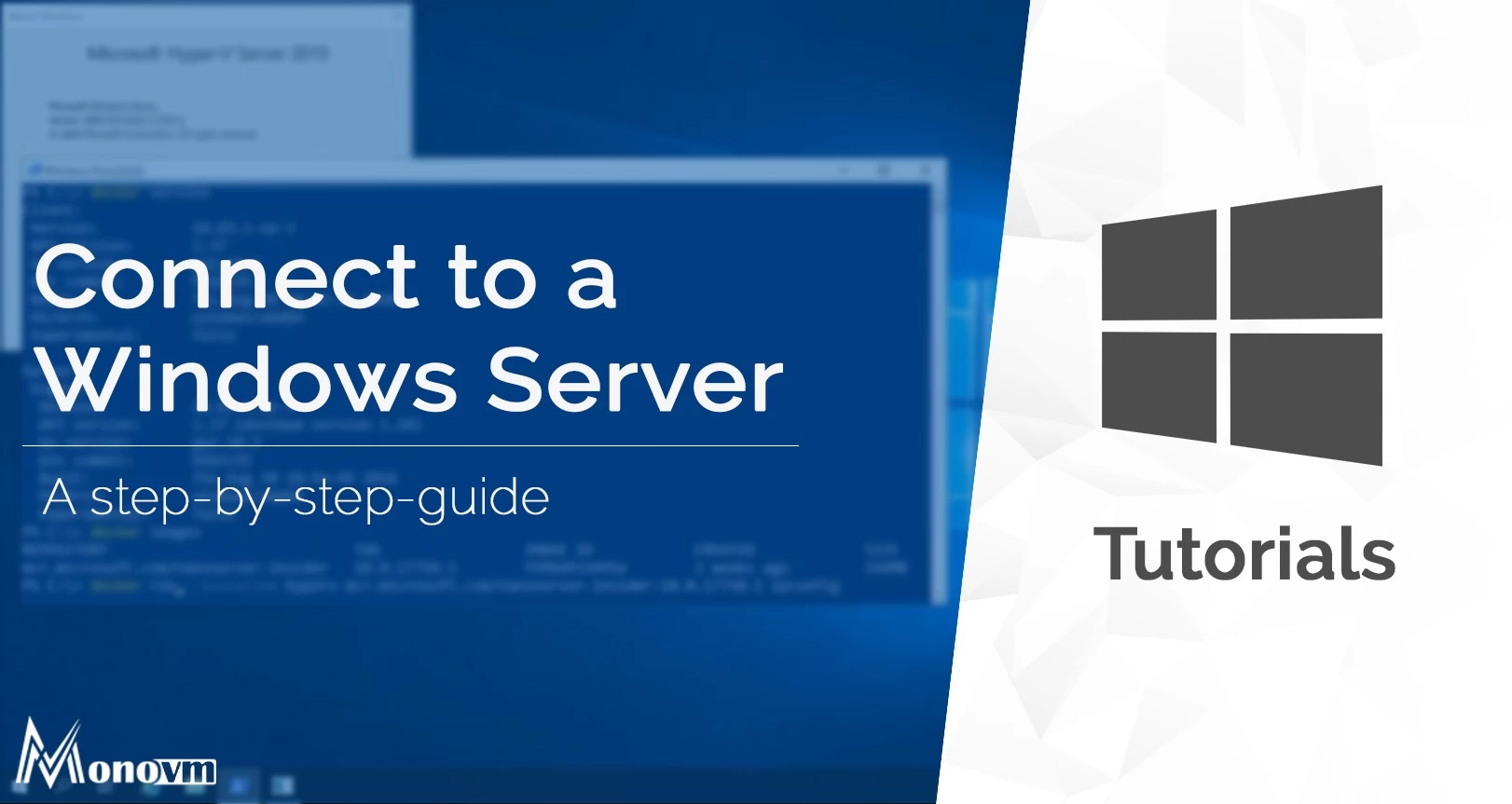 How to Connect to a Windows server