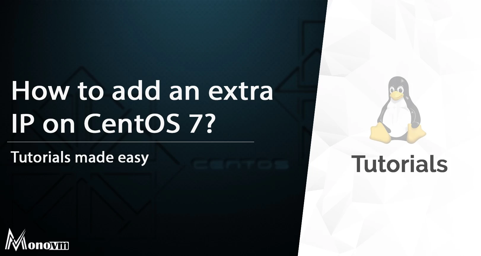 How to Add an Extra IP to CentOS 7?