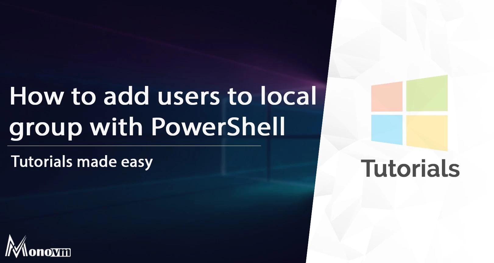 Add Users to Local Group with PowerShell