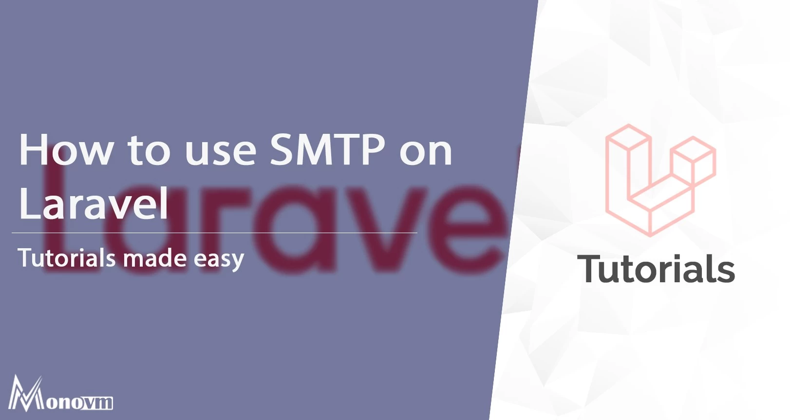 How to use SMTP on Laravel