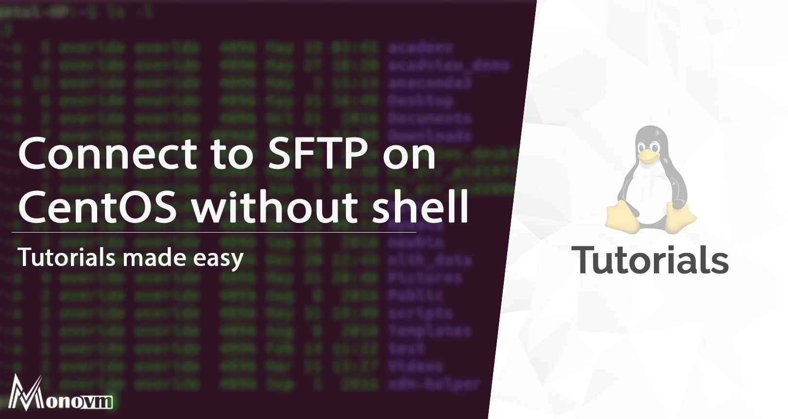 Connect to SFTP on CentOS Without Shell Access