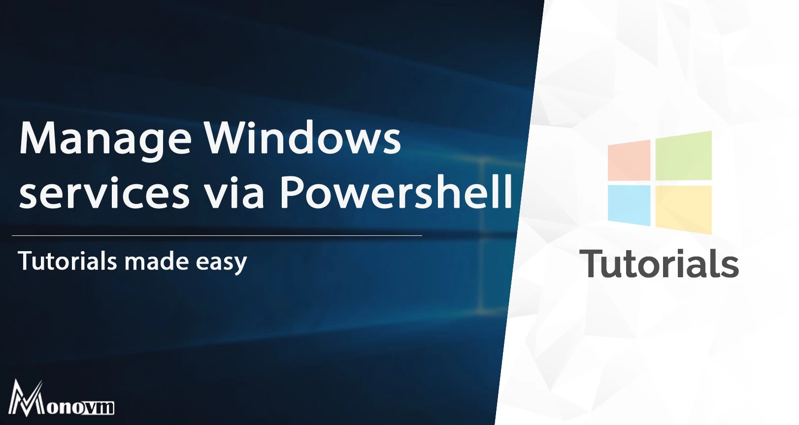 Managing Windows services with PowerShell