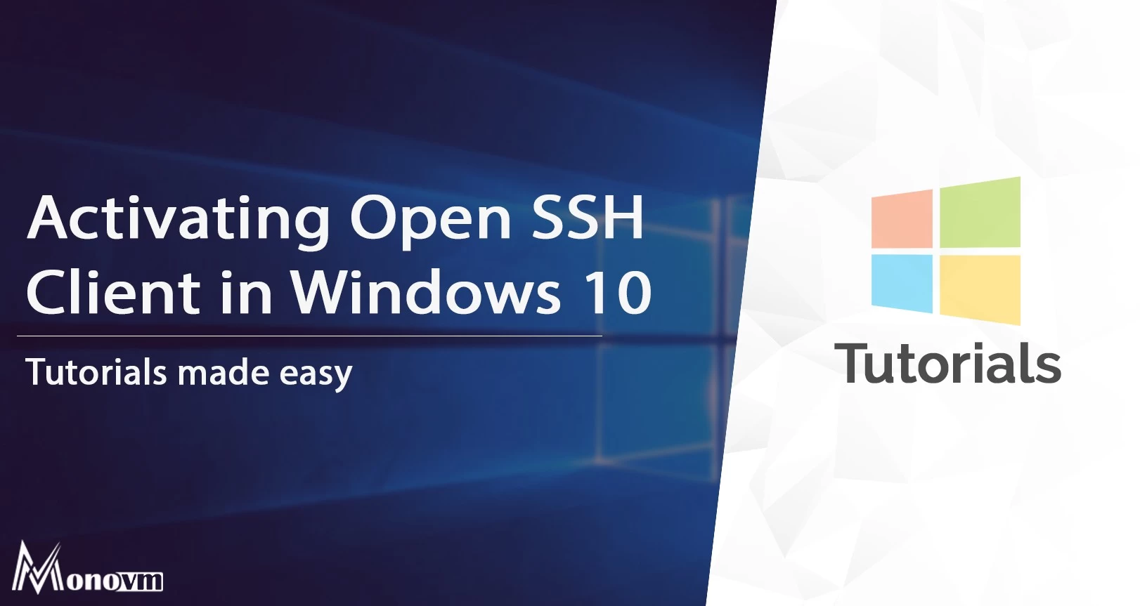 Install OpenSSH Server and Client on Windows