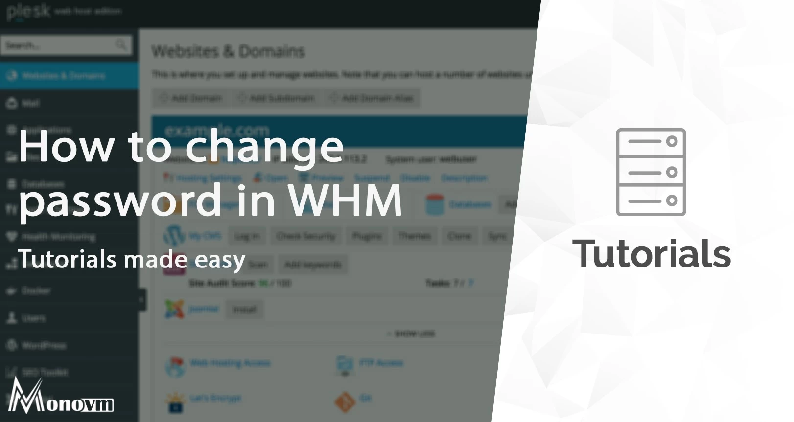 How to Change a User Password in WHM
