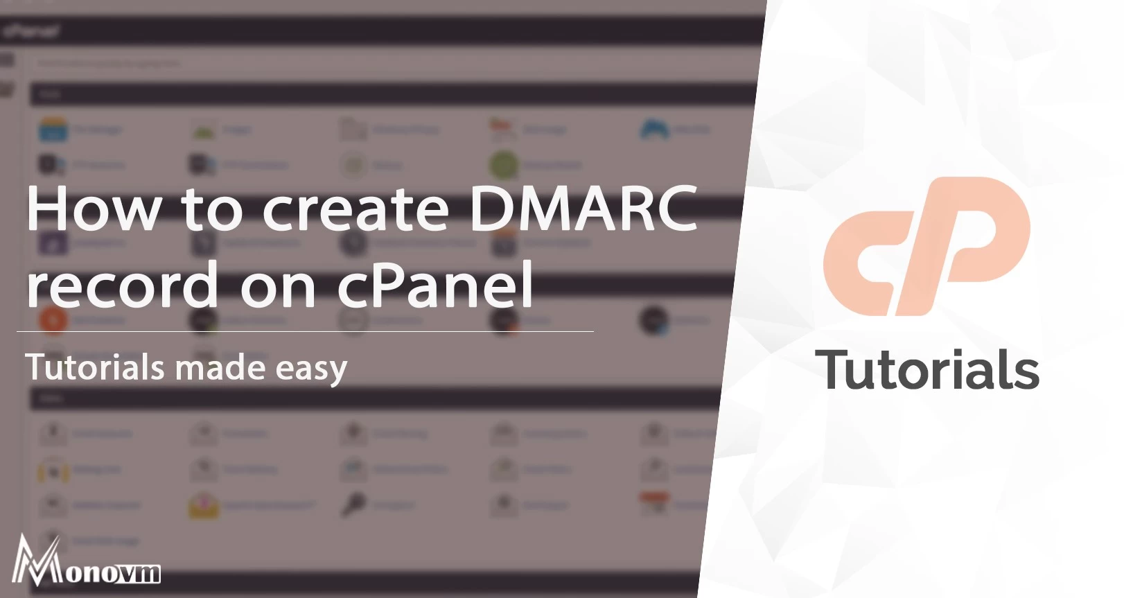 How to create DMARC record on cPanel?