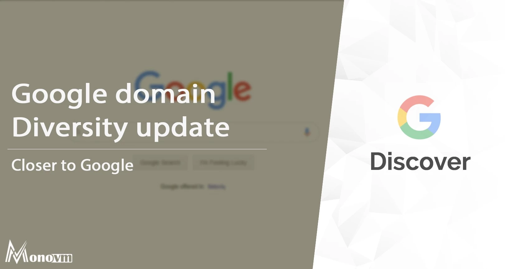 Google Domain Diversity Update