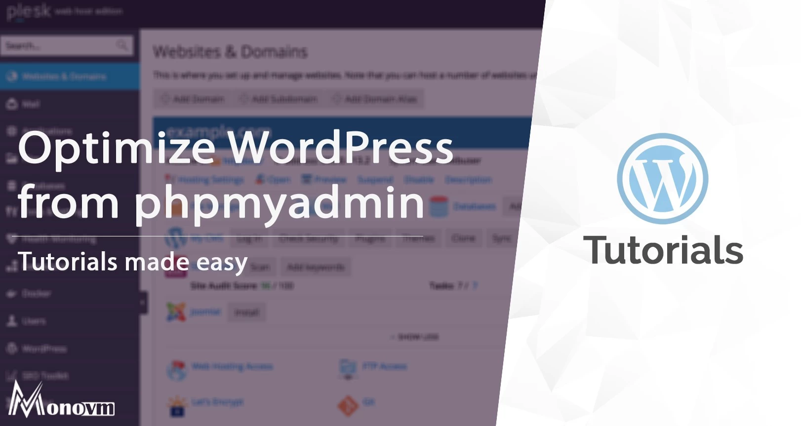 Optimize WordPress from phpMyAdmin