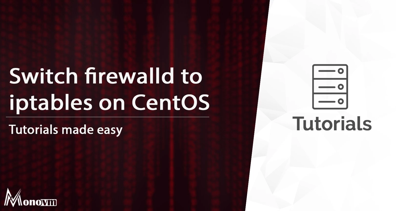 Switching firewalld to iptables on CentOS
