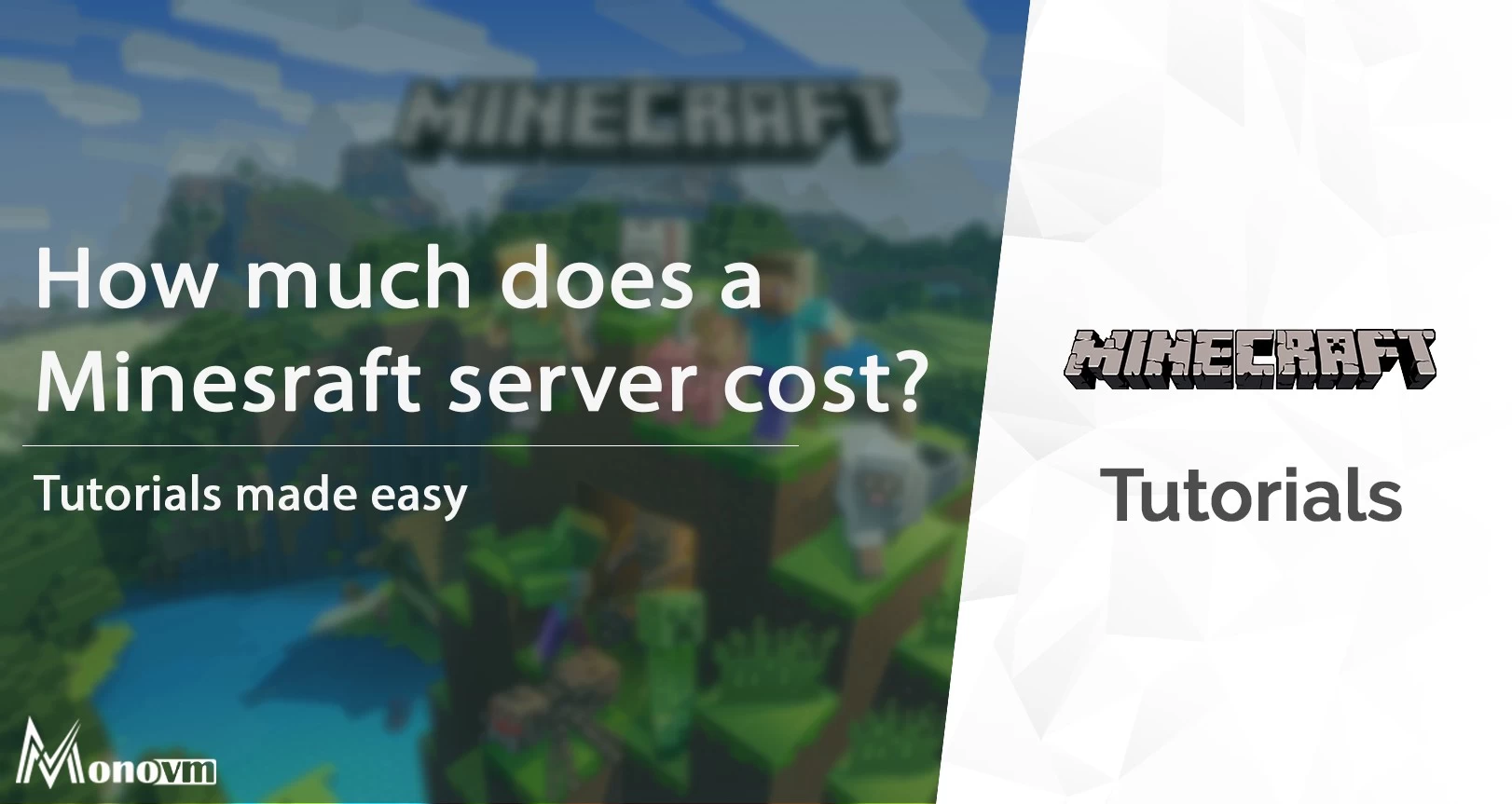 Primero Amante encuesta How Much Does a Minecraft Server Cost? [Minecraft Server Price]