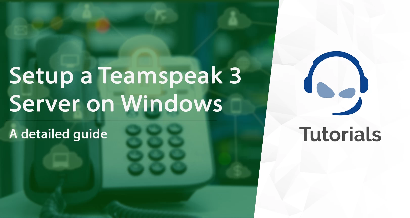 How to make a TeamSpeak Server on Windows