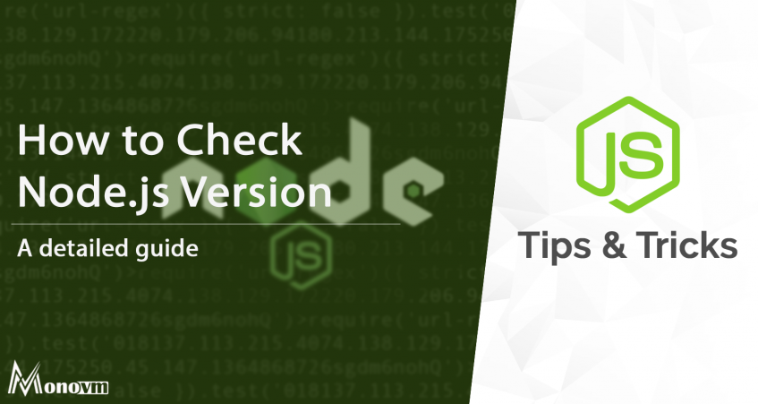 How to check node.js version? [Check Node Version]