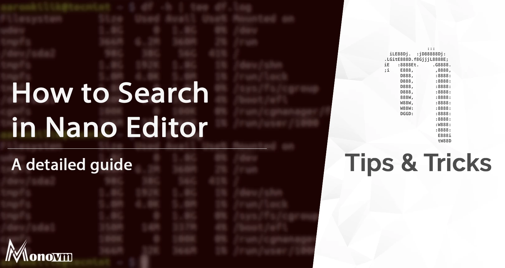 How to Search in Nano Editor? [Nano Search Command]