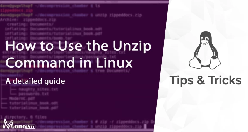 How to Unzip in Linux [Linux Unzip] - Unzip command in Linux