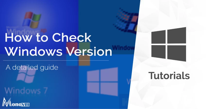 How to Check Windows Version? Find Windows Version