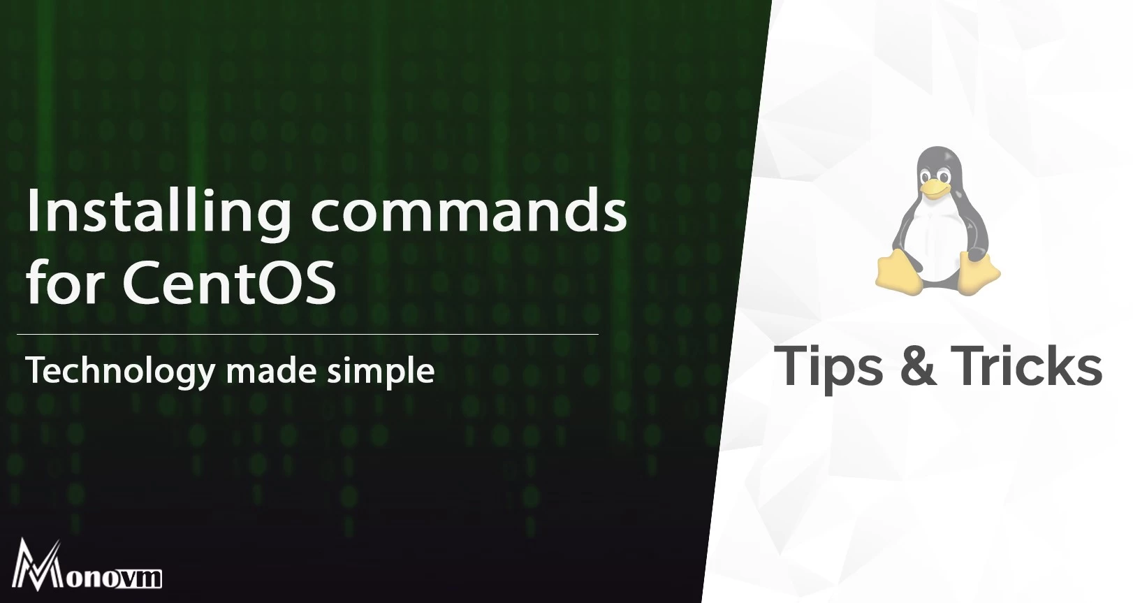 Install commands on CentOS systems [centos install command]