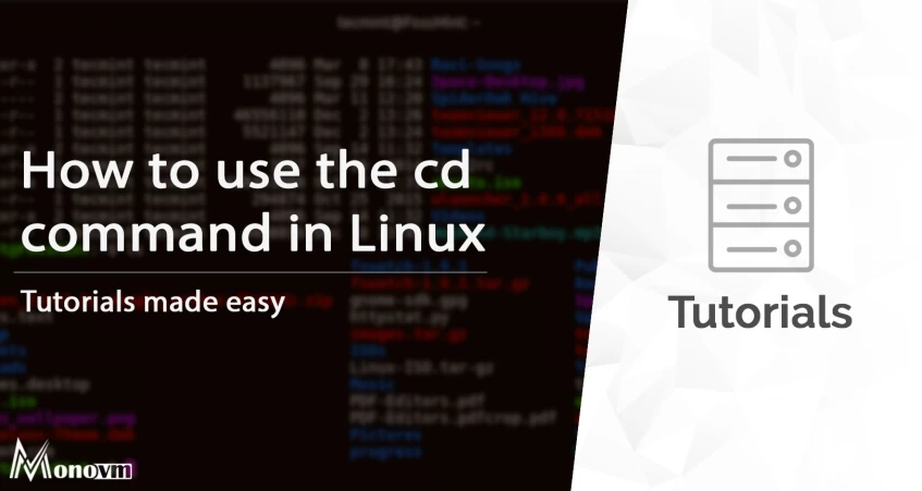 How to use the cd command in Linux?
