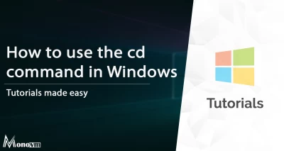 How to use the cd command in Windows 