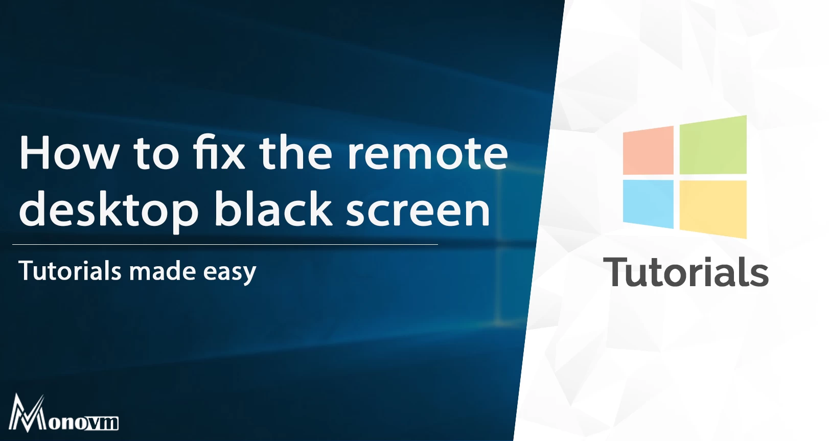 How to fix Remote Desktop Black Screen