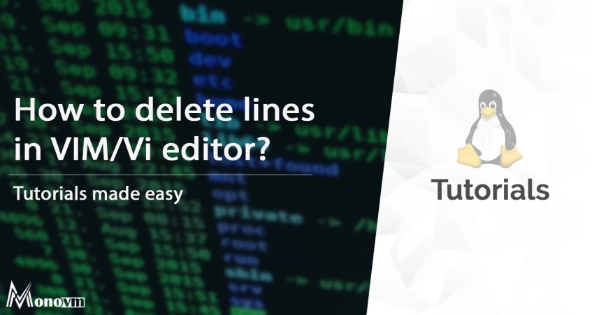 How to Delete line in Vim/Vi Editor? [Vim Delete Line]