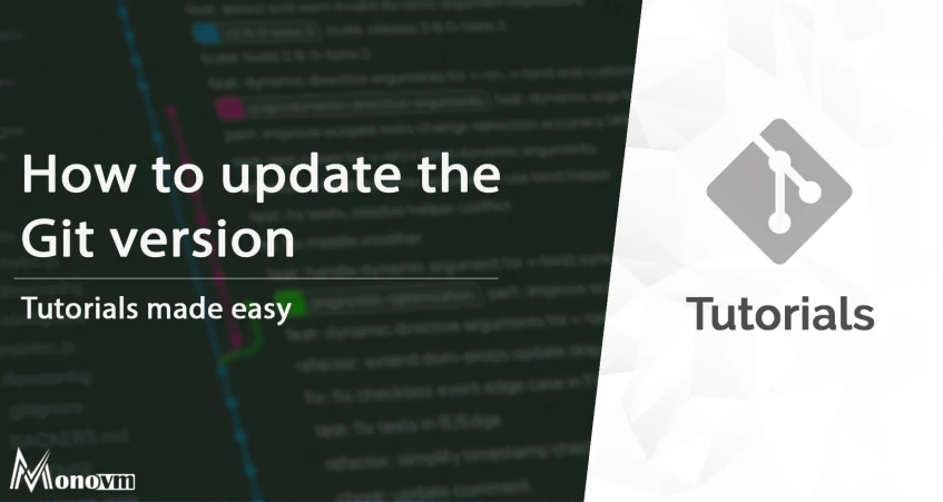 How to update Git Version