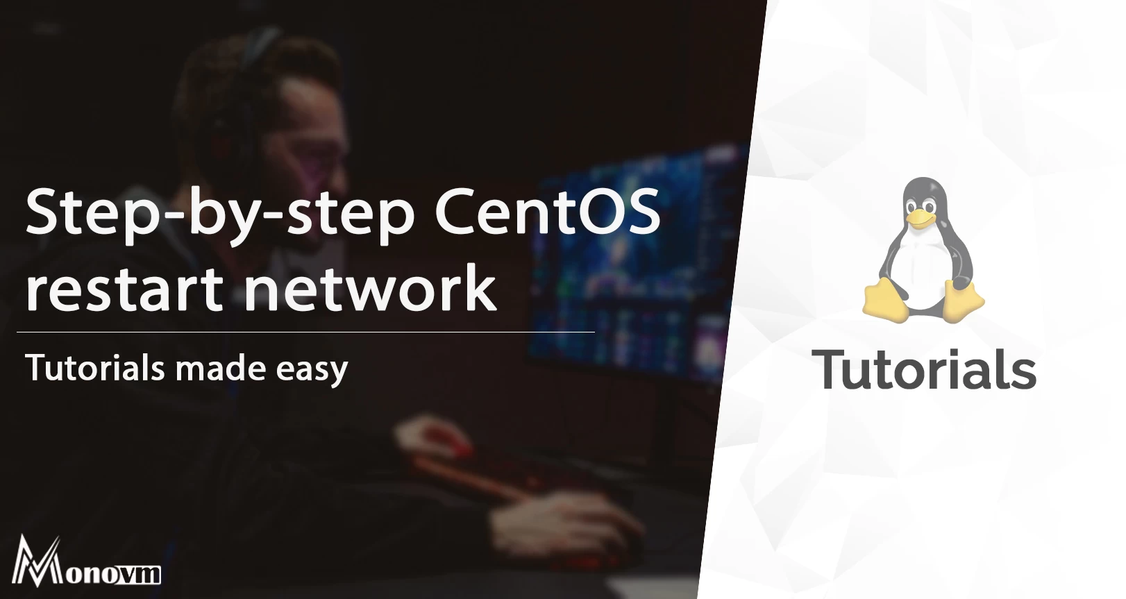 CentOS restart network step-by-step