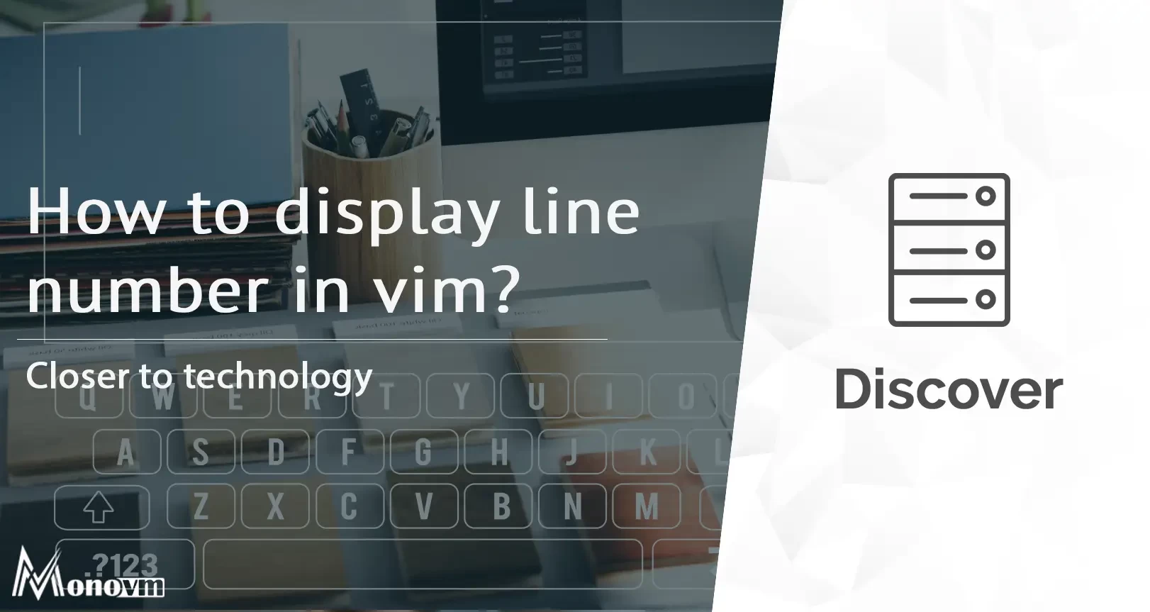 How to display line number in vim?